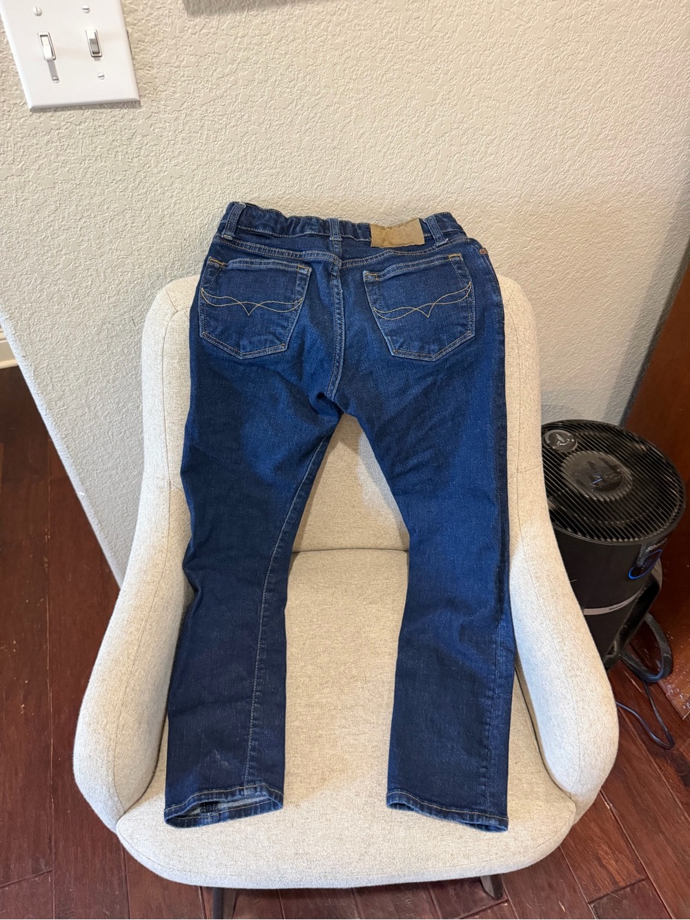 Ralph Lauren Kids Sz 12 The Hamptons Straight Dark Blue Jeans